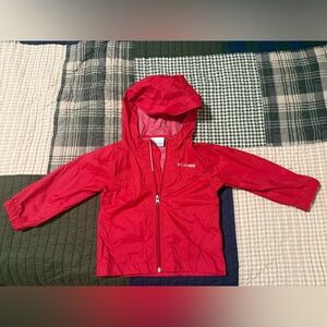 Columbia Kids Bright Red Raincoat